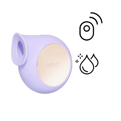Lelo - Sila 轻柔声波阴蒂按摩器 - 紫色 照片