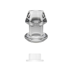 SMVIP - Hollow Tunnel Plug S - Clear photo