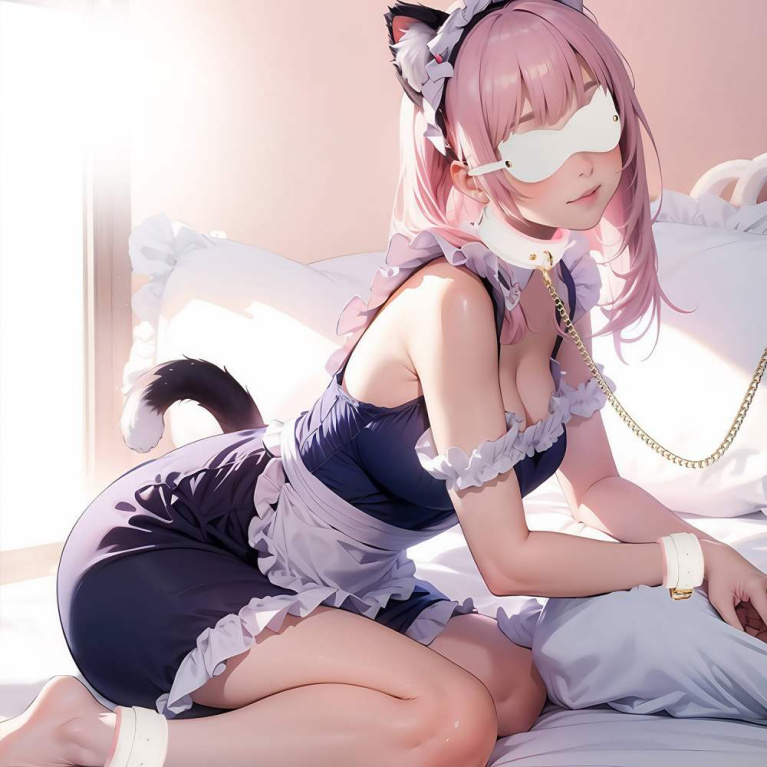 NPG - 甜蜜可爱 SM束缚套装 - 粉红色 照片