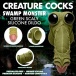 Creature Cocks - Swamp Monster Dildo - Green photo-4