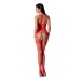 Passion - Bodystocking BS095 - Red photo-2