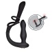 Nasstoys - Encancer Prostate Massager w Cock Ring - Black 照片-3