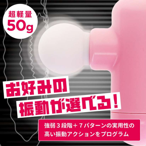 NPG - Orga Release Mini Vibrator - Pink photo