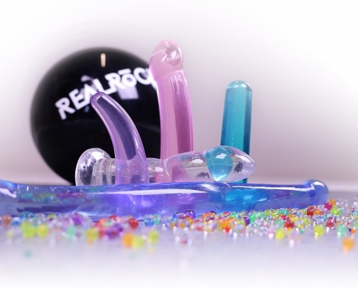 RealRock - 17" Double Dildo - Purple 照片