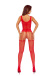 Passion - Bodystocking BS119 - Red photo-2