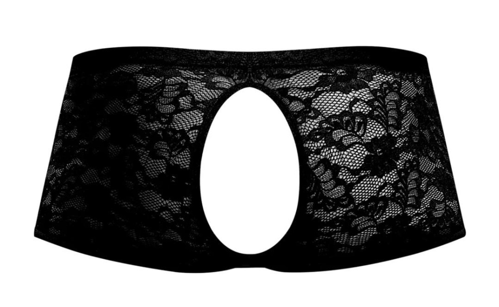 Male Power - Crotchless Panty - S/M - Black photo-6