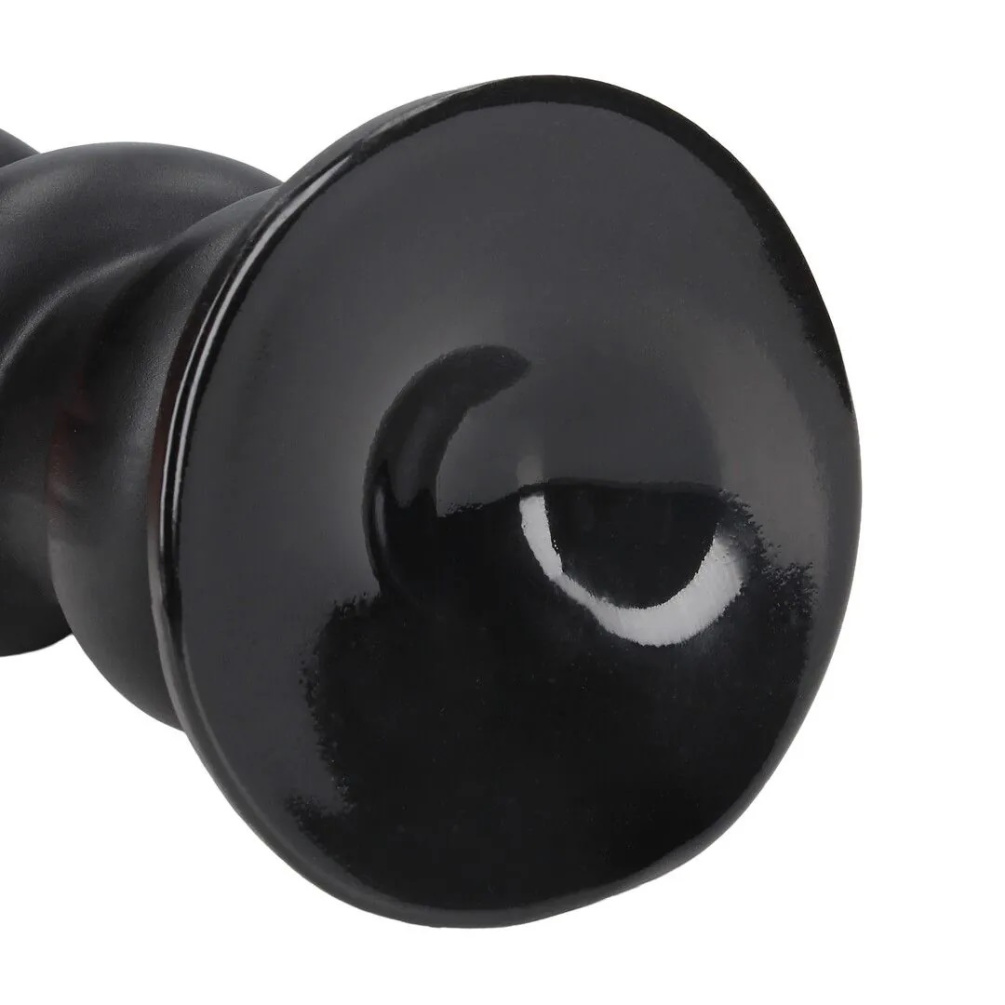 Ouch - Hole Driller Anal Plug - Black photo-5