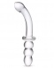 Glas - 8″ Ribbed G-Spot Glass Dildo photo