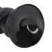 Ouch - Hole Driller Anal Plug - Black photo-5