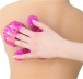 Simple & True - Roller Ball Massage Glove - Pink photo-7