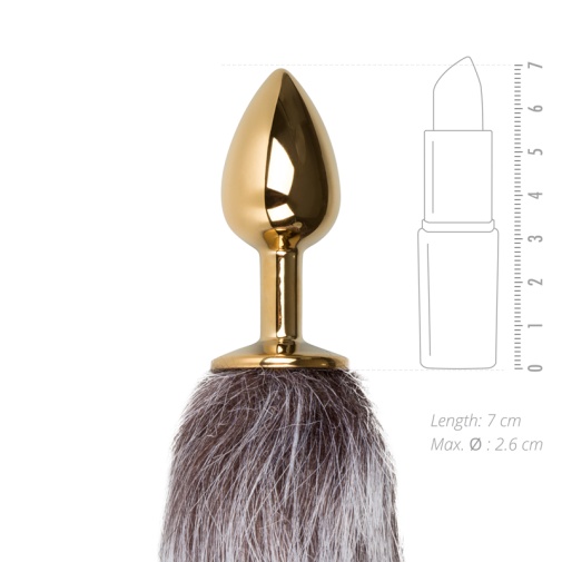 Easytoys - Fox Tail Plug - Gold 照片