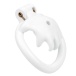 FAAK - Hand Shaped Resin Chastity Cage - White 照片-5