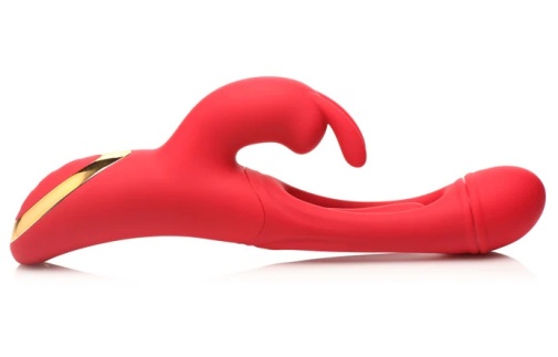 Inmi - Rabbit Flick Vibrator - Red photo