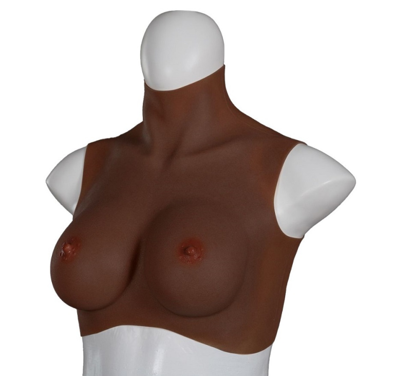 XX-Dreamstoys - Ultra Realistic Breast Form M - Black photo