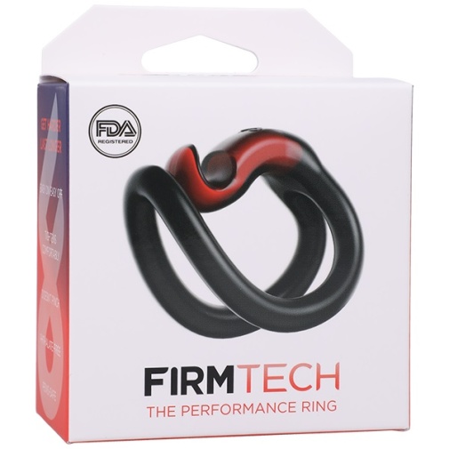 Doc Johnson - Firmtech Performance Cock Ring - Black 照片