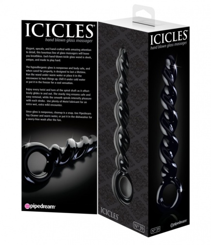 Icicles - Massager No.39 - Black photo