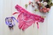 SB - Thong w Pearls T56 - Rose Red photo