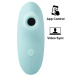 SVAKOM - Pulse Lite Neo Interactive Stimulator - Seafoam Blue photo