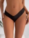 Ohyeah - Hollowed Out Thongs - Black - M photo-2