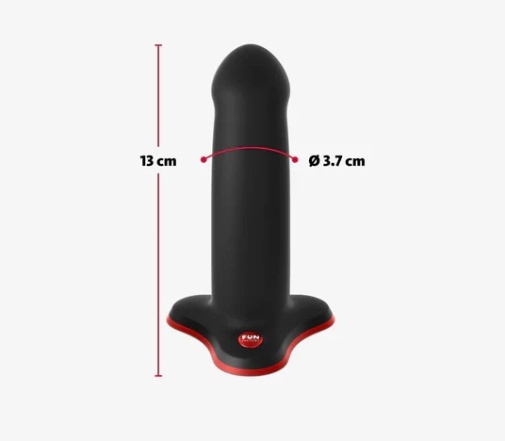 Fun Factory - Amor Dildo - Black/Red 照片