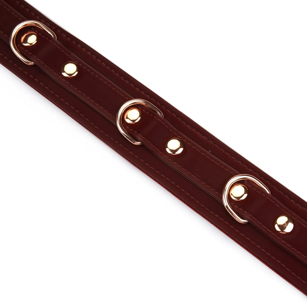 Liebe Seele - Metallic Shade Collar - Burgundy photo-3
