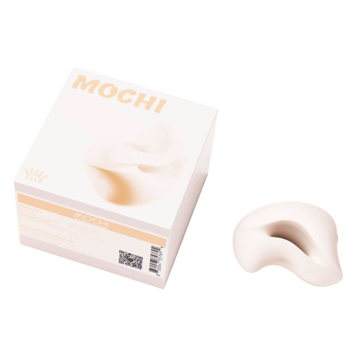 Zalo - Mochi APP Dual Head Vibro Massager - Ivory White  photo
