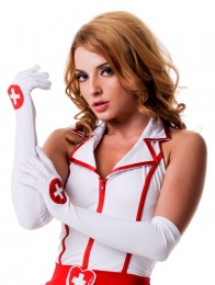 Le Frivole - 護士長手袖 - 白色 照片