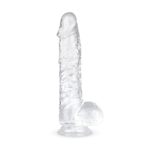 Easytoys - Jelly Realistic Dildo w Balls 15cm - Clear photo