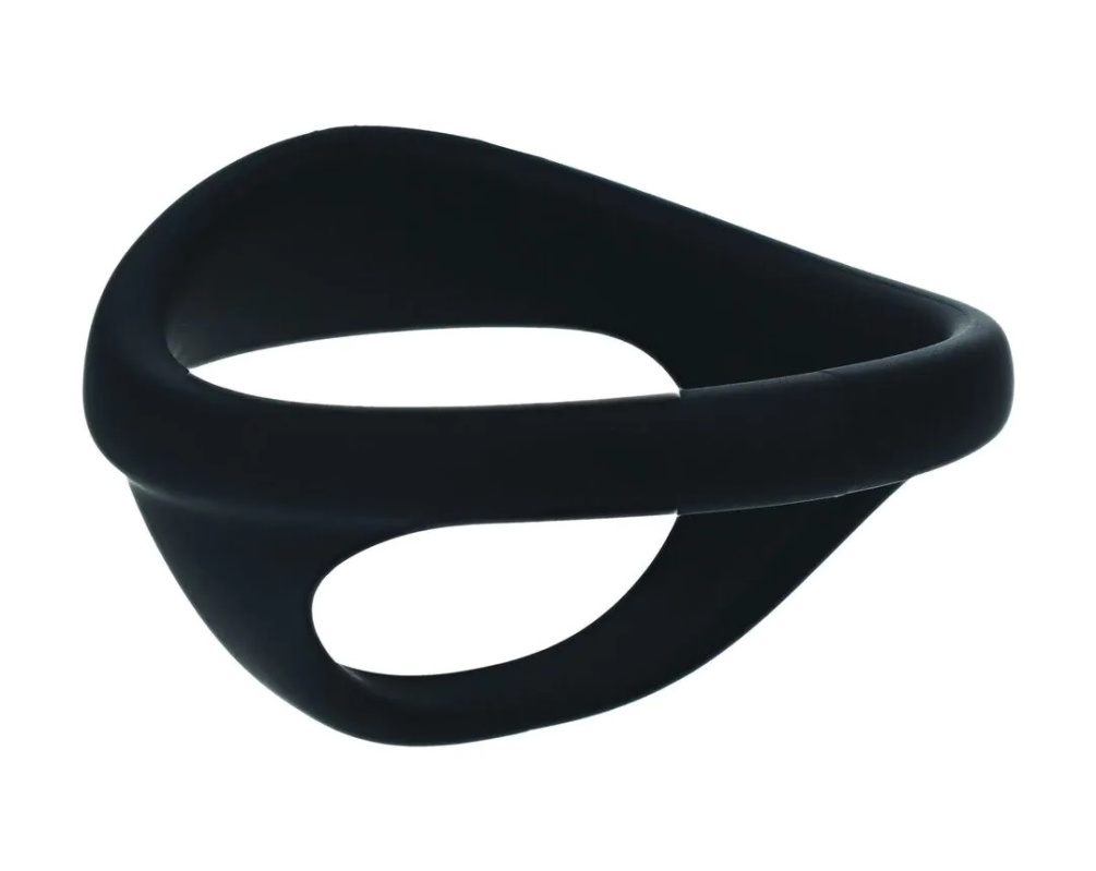 Levelz - 阴茎阴囊环 4件套装 - 黑色 照片-4