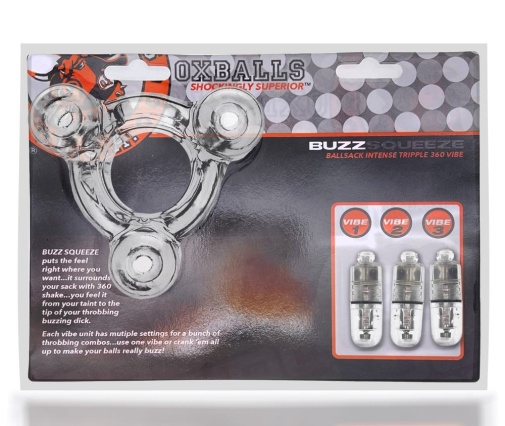 Oxballs - Buzz Squeeze Triple Vibe - Clear 照片