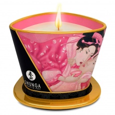 Shunga - 玫瑰花瓣按摩香薰蜡烛 - 170ml 照片