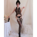 KR - Fishnet Bodystocking KRW-157 - Black photo