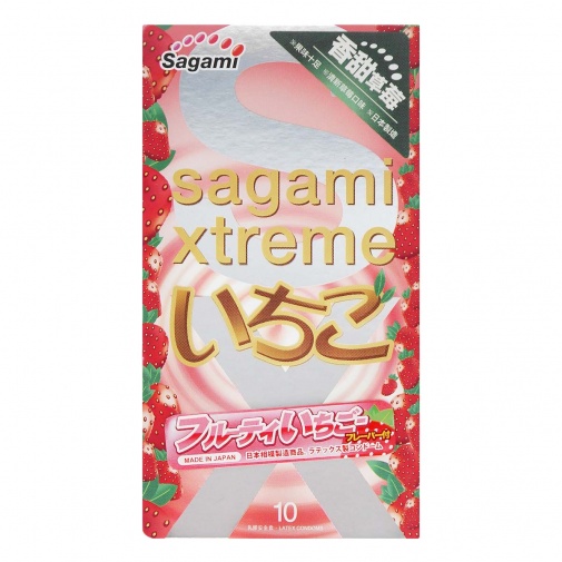 Sagami - Xtreme Strawberry 10's Pack photo