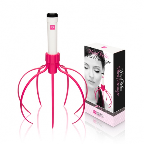 Lovers Premium - Head Relax Vibra Massager - Pink photo