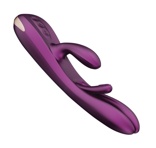 Honey Play Box - Terri Tapping Rabbit App Vibrator - Purple photo