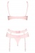 Obsessive - Heartina 3 pcs Set - Pink - L/XL photo-8