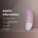Lelo - Ako Originals APP Clitoral Vibrator - Soft Pink 照片-7