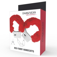 Darkness - Furry Handcuffs - Red photo