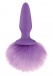 NS Novelties - Bunny Tails Plug - Purple photo