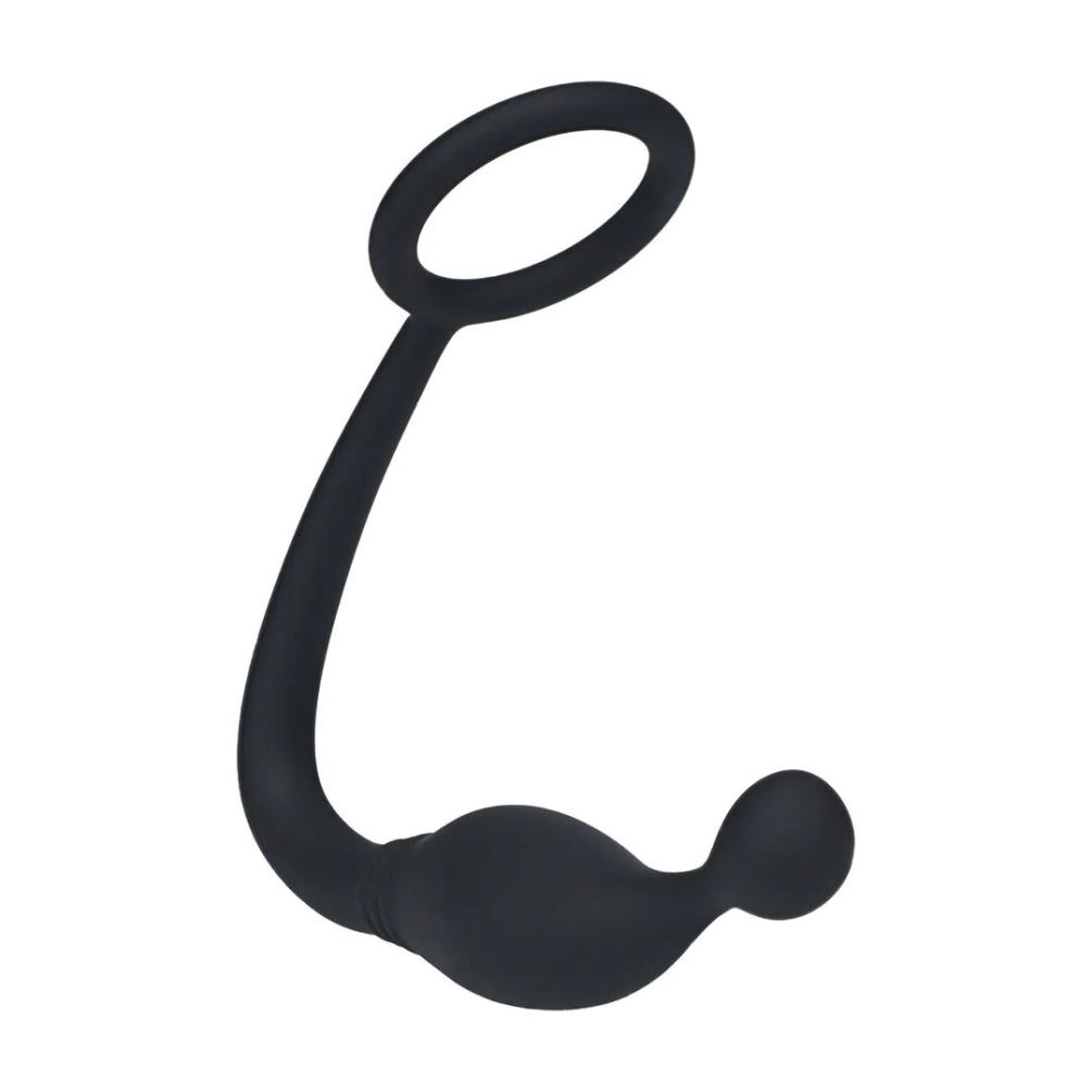 Levelz - 前列腺刺激阴茎环 S码 - 黑色 照片-3