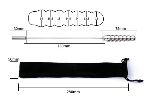 FAAK - Urethral Sounds 180 L photo