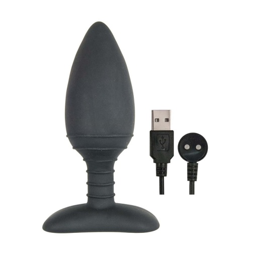 Nasstoys - Beginner Heating Vibro Plug - Black photo