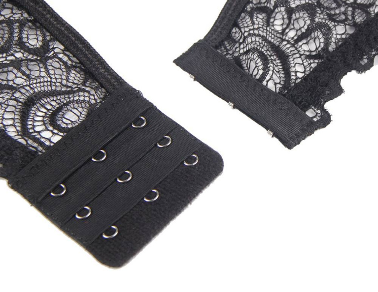 Ohyeah - Crotchless Temptation Set - Black - XL photo