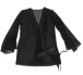 Ohyeah - Romantic Robe - Black - 3XL 照片-9