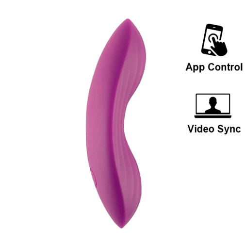 SVAKOM - Edeny APP Clitoral Panty Vibrator - Violet photo