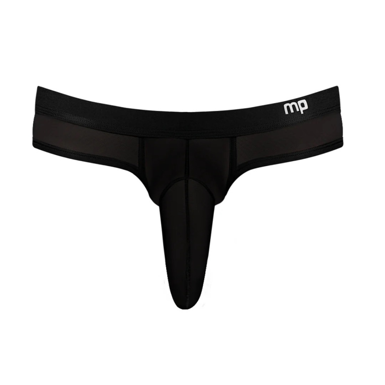 Male Power - Hose Thong - S/M - Black photo