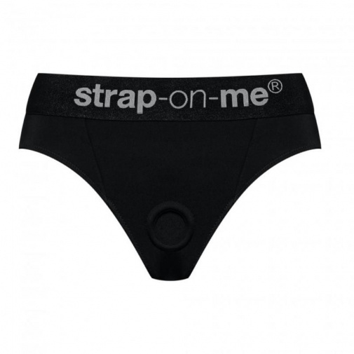 Strap-On-Me - Heroine Harness - Black - M photo