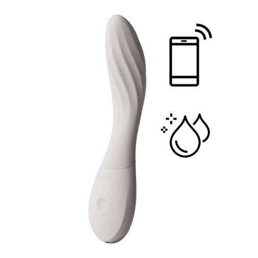 Lelo - Mona Spectra APP LED G-Spot Vibrator - White photo