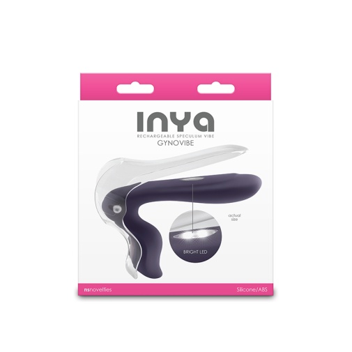 NS Novelties - INYA Gynovibe Speculum - Grey photo