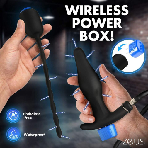 Zeus Electrosex - Inflatable Plug & Urethral Sound E-Stim Kit 照片
